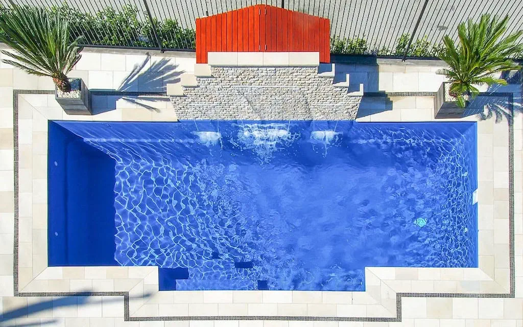 Vox Landscape Design offers you the full range of Leisure Pools fiberglass pool colors